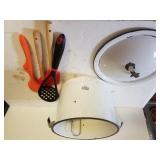 Enamel Canning Pot, Kitchen Utensils