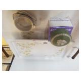 Serving Platter, Wedgewood Dish,  Up With Trinket