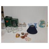 Assorted Home Decor To Include Candle Holders,