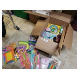 Kids Fun Lot To Include Dolls, Horseshoes,