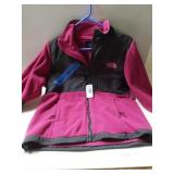 North Face Pink Fleece Womens Sz M Jacket