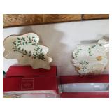 Lenox Holiday Santa Trivet, Candy Dish