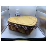 Longaberger Large Heart Red Love Basket With