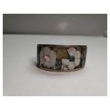Ladies Abalone Cuff Bracelet