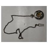 Mens See-thru Pocket Watch