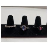Ladies Rings - Size 8, 9, 10