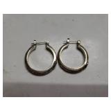 Ladies "LOVE" Hoop Earrings
