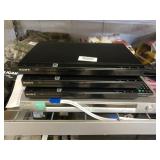 4 Sony DVD Players With Wires And Remote