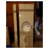 White Marble-like Bathroom Countertop With