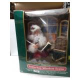 Santa Bay Window Scene