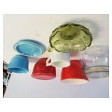 Fostoria Green Coin Dish, Old Spice Mug & More