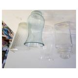 Glass Globe, Jar, Vase Pitcher