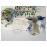 Ceramic Duck Figures, China Sugar Dish & More