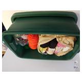 Tote With Assorted Yarn