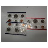 (3) 1988 Uncirculated Coin Sets