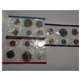 (3) Uncirculated Coin Sets - 1971, 1989, 1996