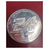 Large oversized nAscar commemorative coin