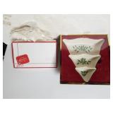 Lenox Divided Tree Dish, Holiday Leaf Candy Dish