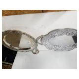 Silver Like Serving Platter, Lenox Platter