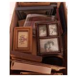 Large Lot If Antique And Other Picture Frames