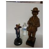 Men Playing Horns Figures