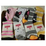 12 Pair S. Christiana Womens Size 9-11 Socks. New