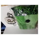 Norelco Portable Iron, Green Knitted Blanket