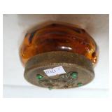 Moser Cut Overlay Dish