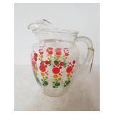 MCM Glass Pitcher