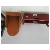 Kitchen Wall Box, Wooden Organizer