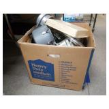 Box With Assorted Pots, Pans Etc