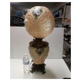 Antique Gone With The Wind Lamp