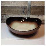 (A)Signed Peter Pots Pottery "Mahogany Brown"