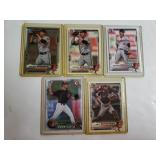 (5) Baltimore Orioles Baseball Cards - Grayson