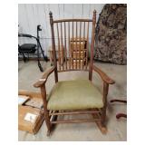 Vintage Wooden Rocking Chair