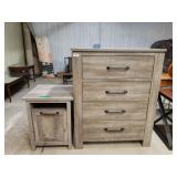 Upright Dresser And Nightstand
