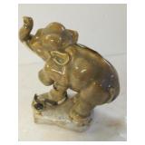 Grey Elephant Figure