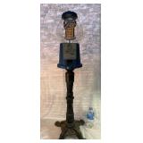 Vintage Carousel gumball machine w/3ft stand