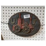 Vintage Cast Iron Union Fire. Inc Fire Mark