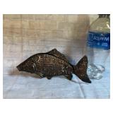 Vintage Metal Fish Paper, Mail, Menu, Napkin