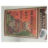 Coon Chicken Inn Menu