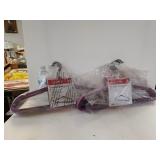 Sunbeam Purple Velvet Hangers. New. 20 In All