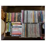 Large Lot Of CDs And Cassette Tapes By Various