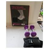 Fit Basics Twist Board, Weights,  And Wrist