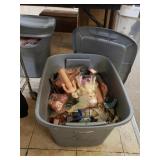 Sterilite Storage Tote With Contents To Include