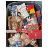 Sterilite Storage Tote With Contents To Include