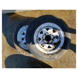 (2) Trailer Tires