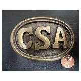 Confederate States of America Metal Reprod. Belt