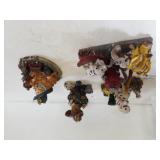 Red Hats Of Courage & Other Firefighter Figures