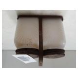 Milk Glass Salt & Pepper Set